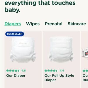 NWT size 2 66 unopened diapers